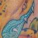 Tattoos - Japanese snake and flowers - 60207
