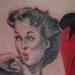 Dart Pin Up Tattoo Thumbnail