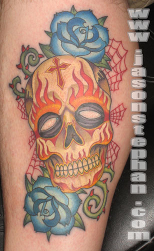 sugar skull tattoo art. Tattoos? sugar skull amp;