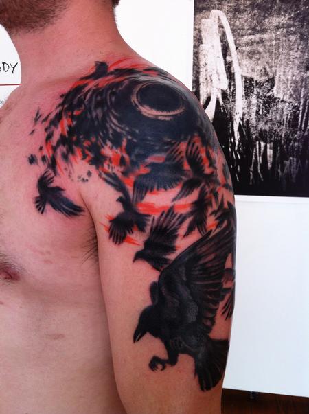 Tattoos - Murder of Crows - 64757