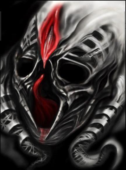 Tattoos - Mech Skull Artwork - 56343