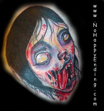 zombie girl tattoo. Tattoos middot; Gunnar. Zombie Girl