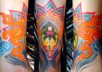 Tattoos - Ethnic Tibetan tattoos - FRACTAL EYE
