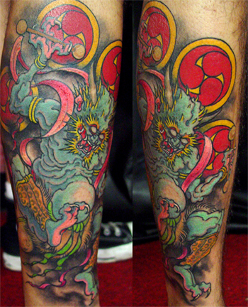 Tattoos - Cory Kruger - raijin