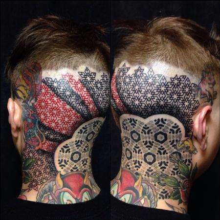 Tattoos - back of head - 99965
