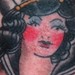 Tattoos - Traditional Sailor Girl from Sailor Jerry's Flash Tattoo - 51363
