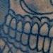 Tattoos - Black and Gray Sugar Skull Tattoo - 53865