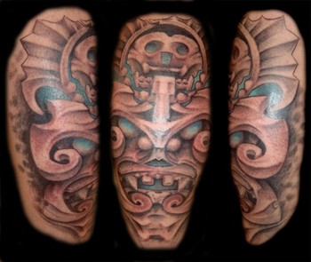 Aztec Writing Tattoos
