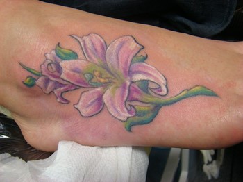 Daniel  - flower tattoo