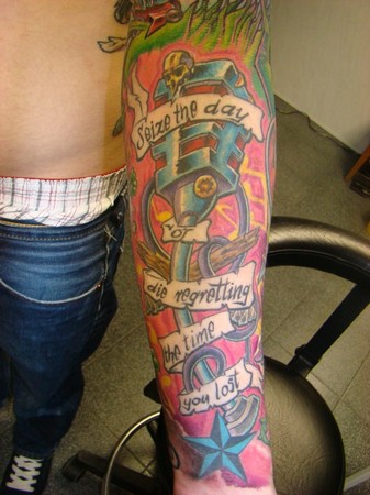Daniel  - Seize the day sleeve