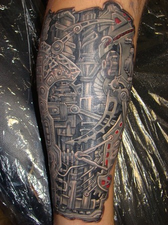 Daniel  - bio-mech leg piece