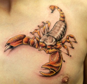 Gido - scorpian tattoo