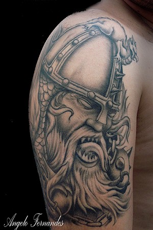 viking sleeve tattoos