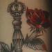 Dagger with Rose Tattoo Thumbnail