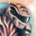 Tattoos - motorcross demon rider - 48404
