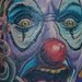 Tattoos - evil clown with a tommy gun - 48108
