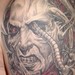 Tattoos - Evil bio-mech face - 48237