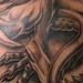 Tattoos - rear view of dragon - 48240