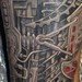 bio-mech leg piece Tattoo Thumbnail