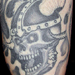 Tattoos - Skull Viking - 33476
