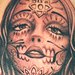 Tattoos - Sugar Skull Pin Up - 34594
