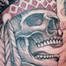 Tattoos - Indian Skull - 33513