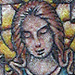 Tattoos - Stained Glass Cross - 33624