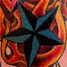Tattoos - Nautical Stars and Flames - 33597
