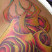 Tattoos - Flames added on to Bulldog portrait - 33607