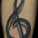 Tattoos - G clef - 39147