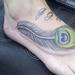 Tattoos - peacock feather - 64178