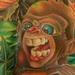 Tattoos - Monkey Back Piece - 56436