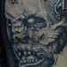 Tattoos - Scary Face Tattoo - 44165