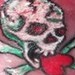 Tattoos - Skull in Cheek - 39032