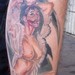 Tattoos - Zombie Pin Up Girl - 41825