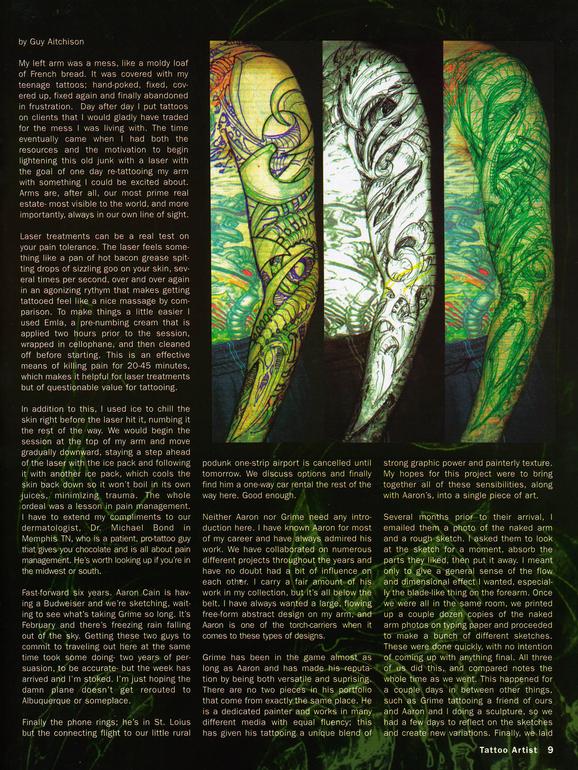  - Tattoo Artist Mag feature, 2003, Page 4