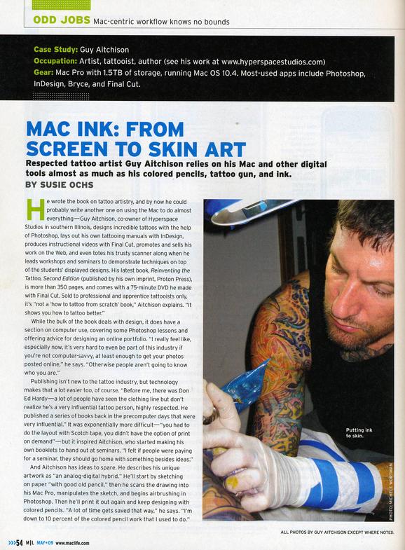  - MacLife article, 2009, Page 1
