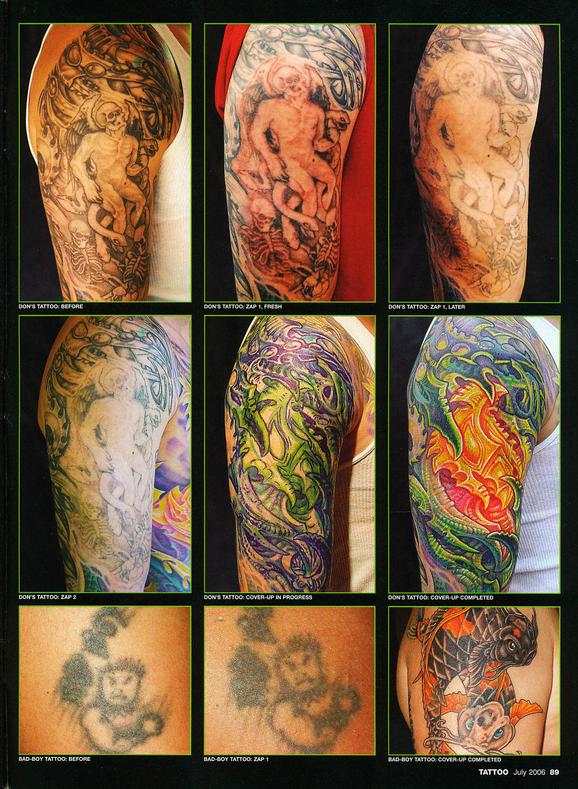  - Laser Article, Tattoo Mag, 2006, Page 4