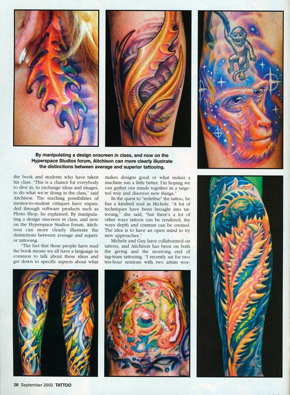  - Aitchison/Wortman, Tattoo Magazine, 2003, Page 7