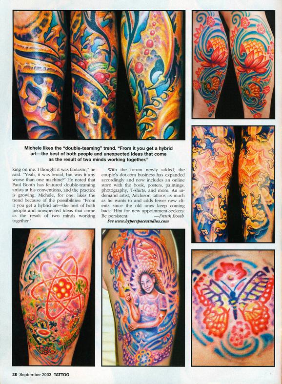  - Aitchison/Wortman, Tattoo Magazine, 2003, Page 9