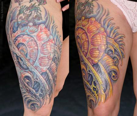 Guy Aitchison - Suzanne, first session healed and then final session finished