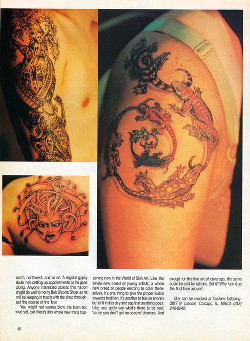 Tattoos - Tattoo Revue Magazine, 1990 - Page 5 - 71587