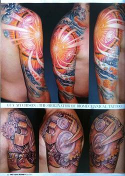 Tattoos - Aitchison - Japan, Tattoo Burst Magazine, 2011, Page 8 - 72384