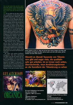 Tattoos - German Article, 2006, Page 8 - 72236