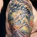 tattoo galleries/ - Anthony, third degree burn scar coverup 