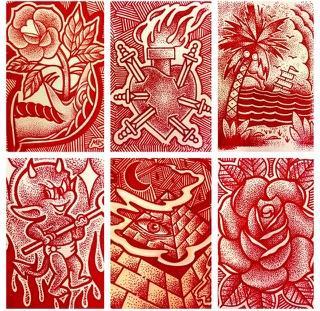 Tattoos - Original Drawings by Michael Suarez - 109284