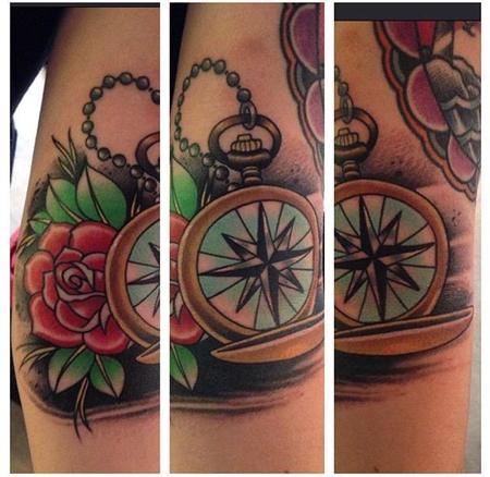 Tattoos - Traditional Compass - 109291