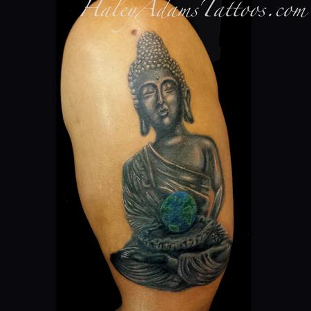 Haley Adams - In progress Buddha Collaboration 