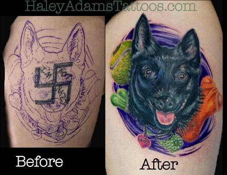 Haley Adams - Before and After 