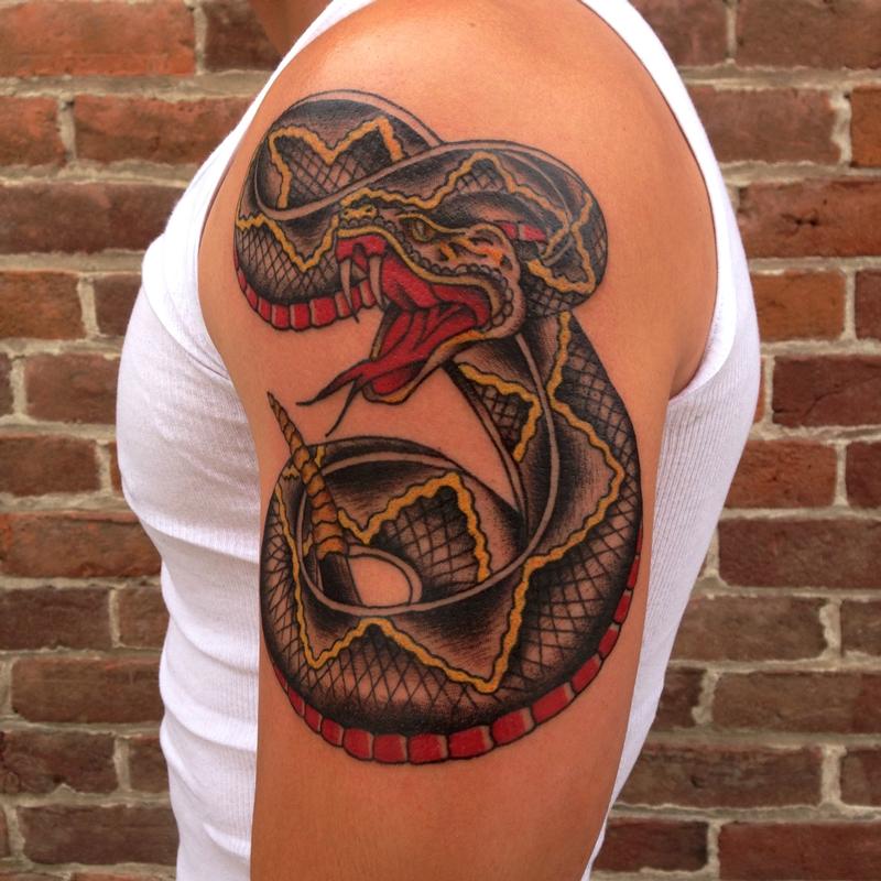 sailor jerry snake by haley gogue tattoonow sailor jerry snake by haley gogue tattoonow